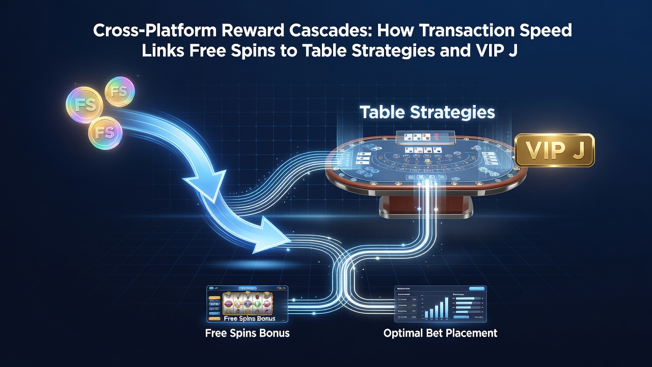 Darstellung von VIP-Jackpot-Pfaden mit Verknüpfungen zwischen mobilen Slots, Tischen und schnellen Transaktionen