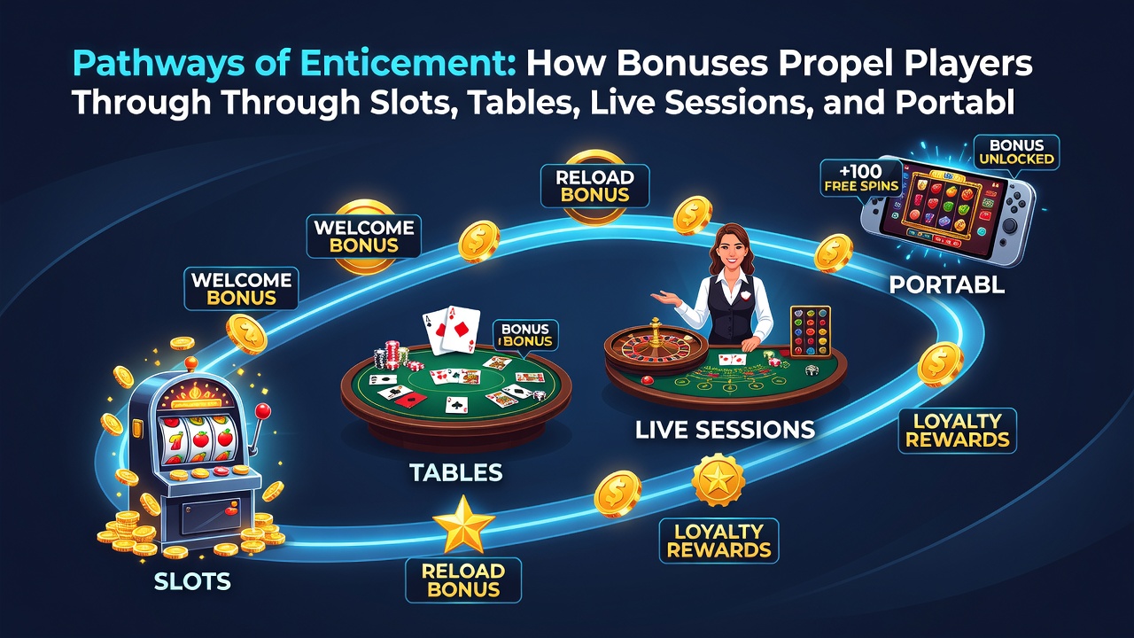 Darstellung von Live-Sessions und mobilen Jackpot-Integrationen