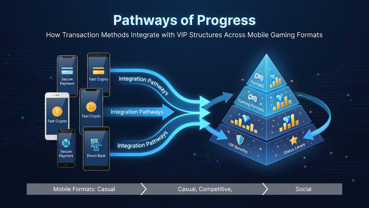 Visualisierung von Transaktionspfaden und VIP-Integration in mobilen Casinos
