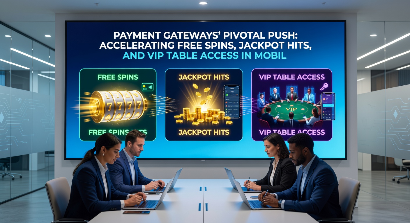 Grafik zeigt schnelle Transaktionspfeile von Wallet zu Casino-Features wie Freispielen und VIP-Slots